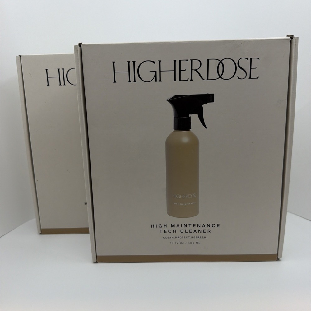 2 PACK! HigherDOSE High-Maintenance Tech Cleaner Kit New Sealed $69 Retail
